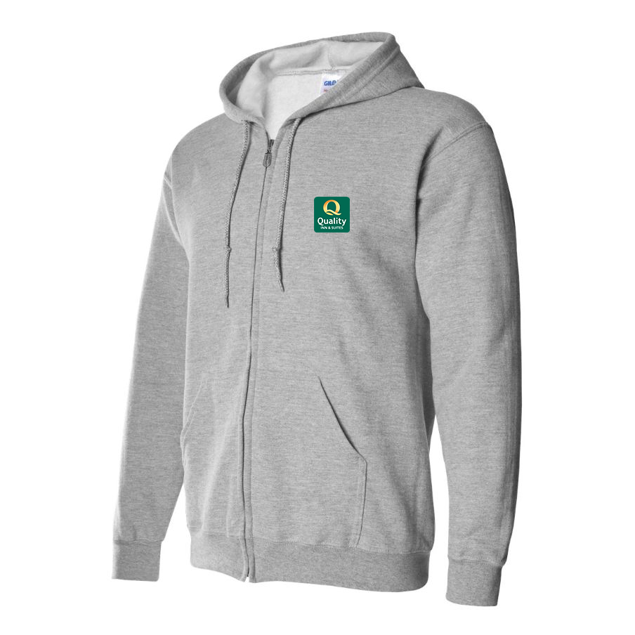 Men's Quality Inn & Suites Zipper Hoodie