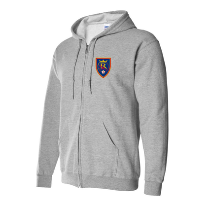Men's Real Salt Lake Soccer Zipper Hoodie