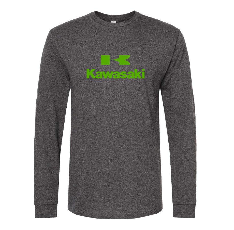 Men's Kawasaki Bike Motorcycle Long sleeves T-Shirt