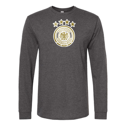 Men's Germany soccer Long sleeves T-Shirt
