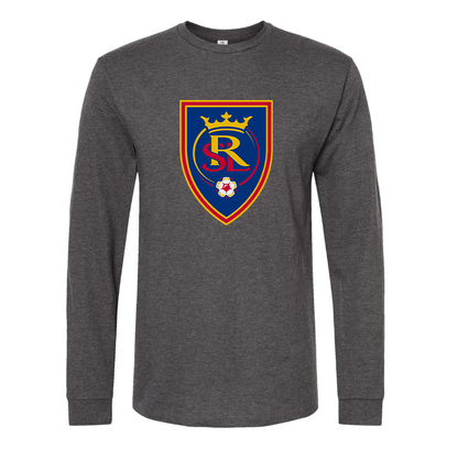 Men's Real Salt Lake Soccer Long sleeves T-Shirt