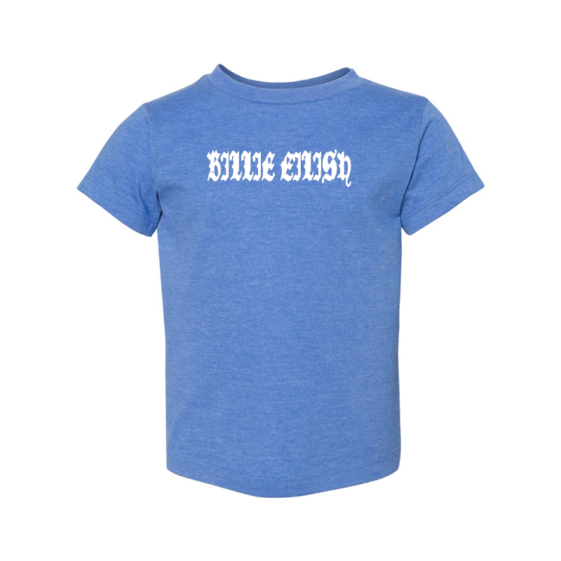 Billie Eilish BELLA  CANVAS Toddler Jersey Tee