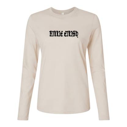 Women’s Billie Eilish BELLA CANVAS Jersey Long Sleeve Tee