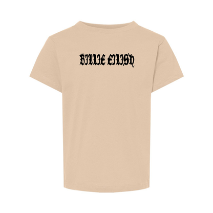 Billie Eilish BELLA  CANVAS Toddler Jersey Tee