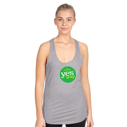 Women's Yes Way  Next Level Ideal Racerback Tank