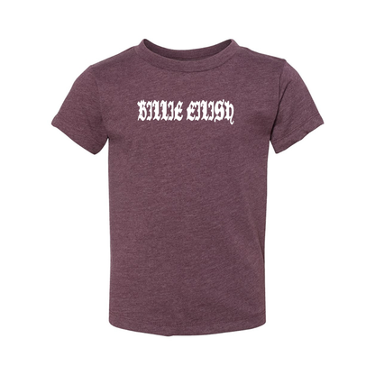 Billie Eilish BELLA  CANVAS Toddler Jersey Tee