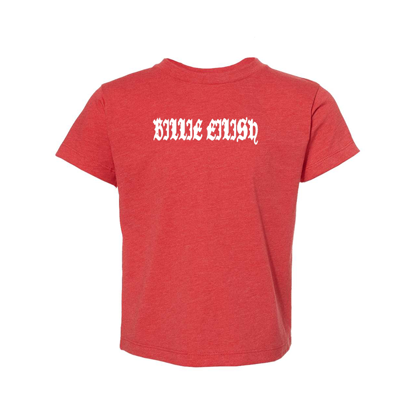 Billie Eilish BELLA  CANVAS Toddler Jersey Tee