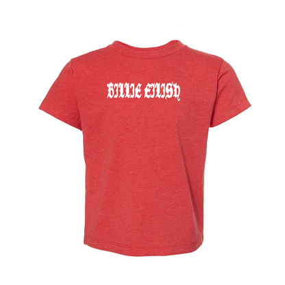 Billie Eilish BELLA  CANVAS Toddler Jersey Tee