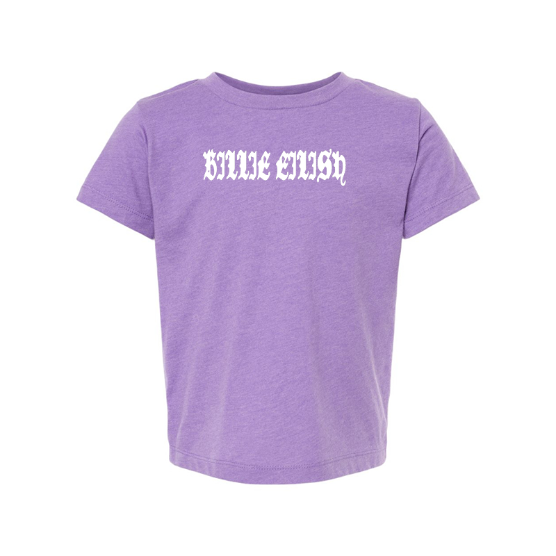 Billie Eilish BELLA  CANVAS Toddler Jersey Tee