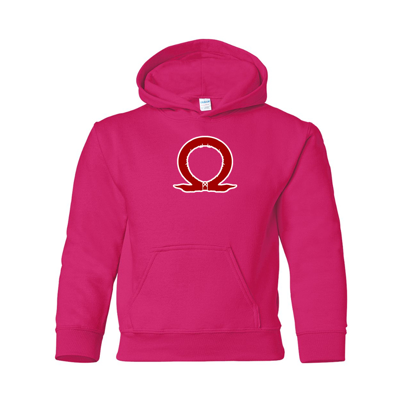 Youth's God Of War Gildan Heavy Blend Hooded Sweatshirt
