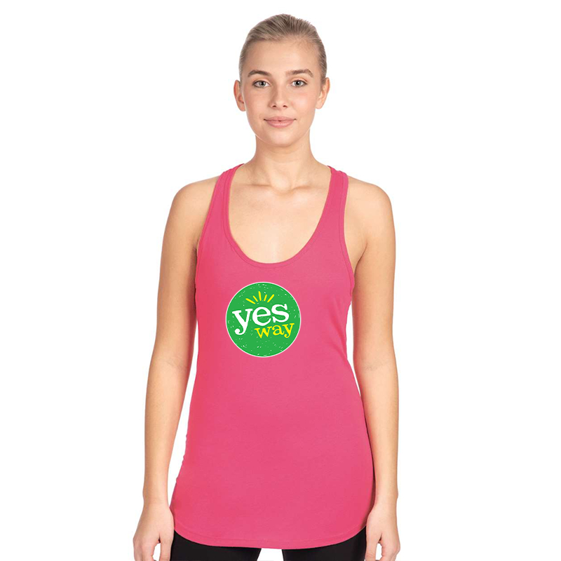 Women's Yes Way  Next Level Ideal Racerback Tank