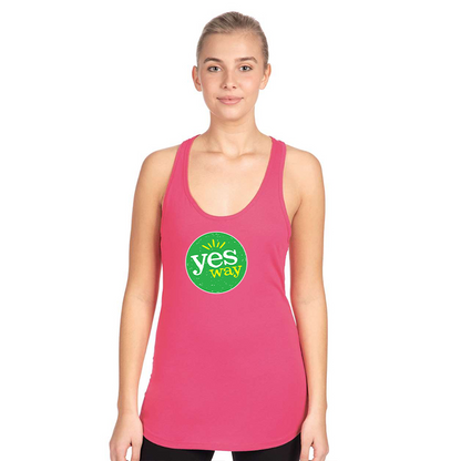 Women's Yes Way  Next Level Ideal Racerback Tank