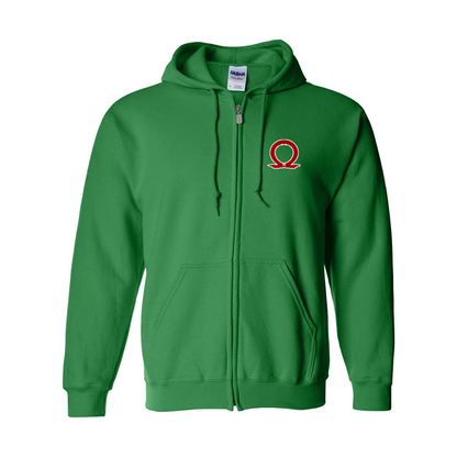 Men's God Of War Gildan Heavy Blend Full-Zip Hooded Sweatshirt