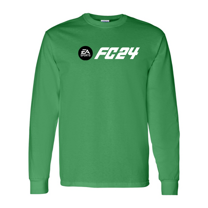 Men's EA Sports FC 24  Gildan Heavy Cotton Long Sleeve T-Shirt