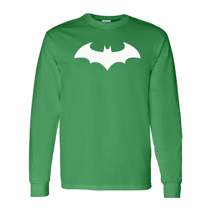 Men's Batman Gildan Heavy Cotton Long Sleeve T-Shirt