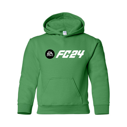 Youth's EA Sports FC 24  Gildan Heavy Blend Hooded Sweatshirt