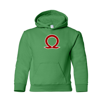 Youth's God Of War Gildan Heavy Blend Hooded Sweatshirt