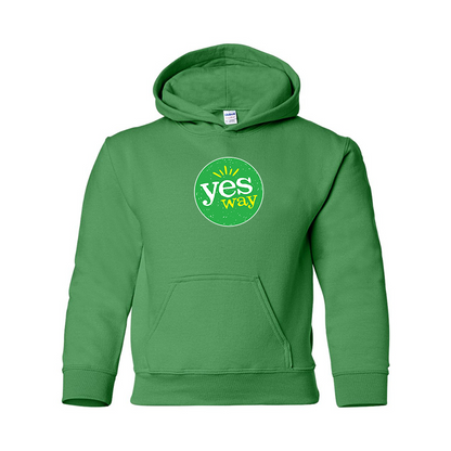 Youth's Yes Way  Gildan Heavy Blend Hooded Sweatshirt
