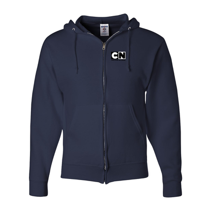 Men's Cartoon Network JERZEES NuBlend Full Zip Hooded Sweatshirt