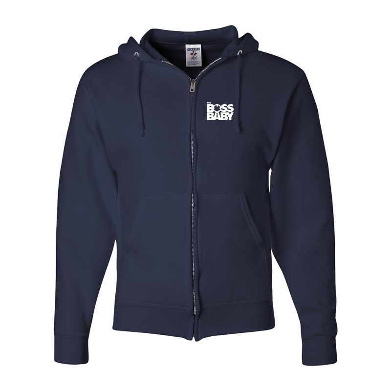 Men's Boss Baby JERZEES NuBlend Full Zip Hooded Sweatshirt