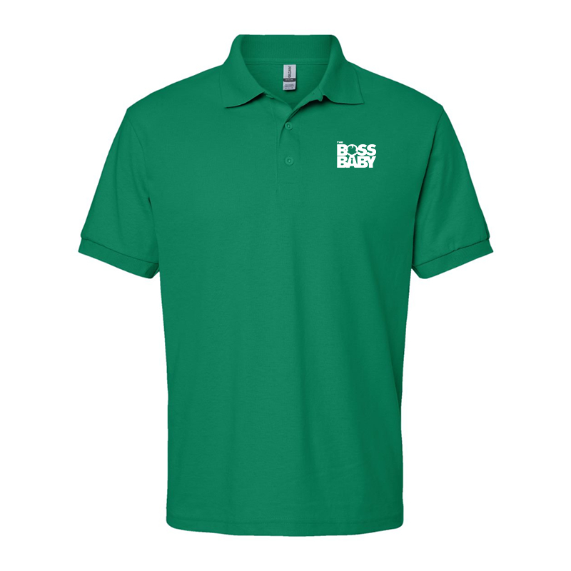 Men's Boss Baby Gildan Dry Blend Jersey Polo