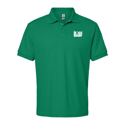 Men's Boss Baby Gildan Dry Blend Jersey Polo