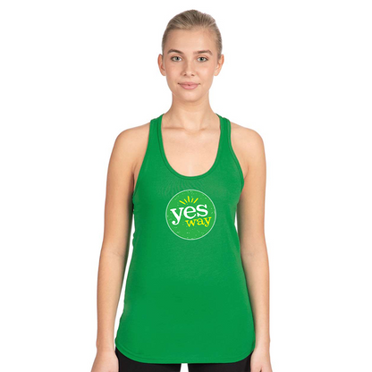 Women's Yes Way  Next Level Ideal Racerback Tank