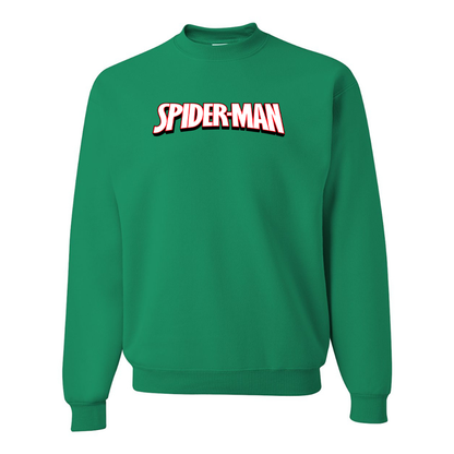 Men's Spider ManJERZEES NuBlend Crewneck Sweatshirt