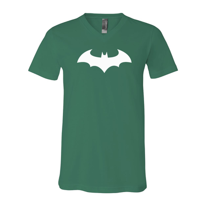 Batman BELLA  CANVAS  Jersey V-Neck Tee