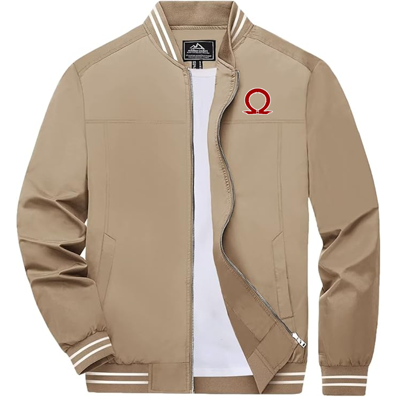 Men's God Of War Boladeci  Bomber Jackets Lightweight Water Resistant Breathable Spring Fall Full Zip Thin Windbreaker Light Jackets