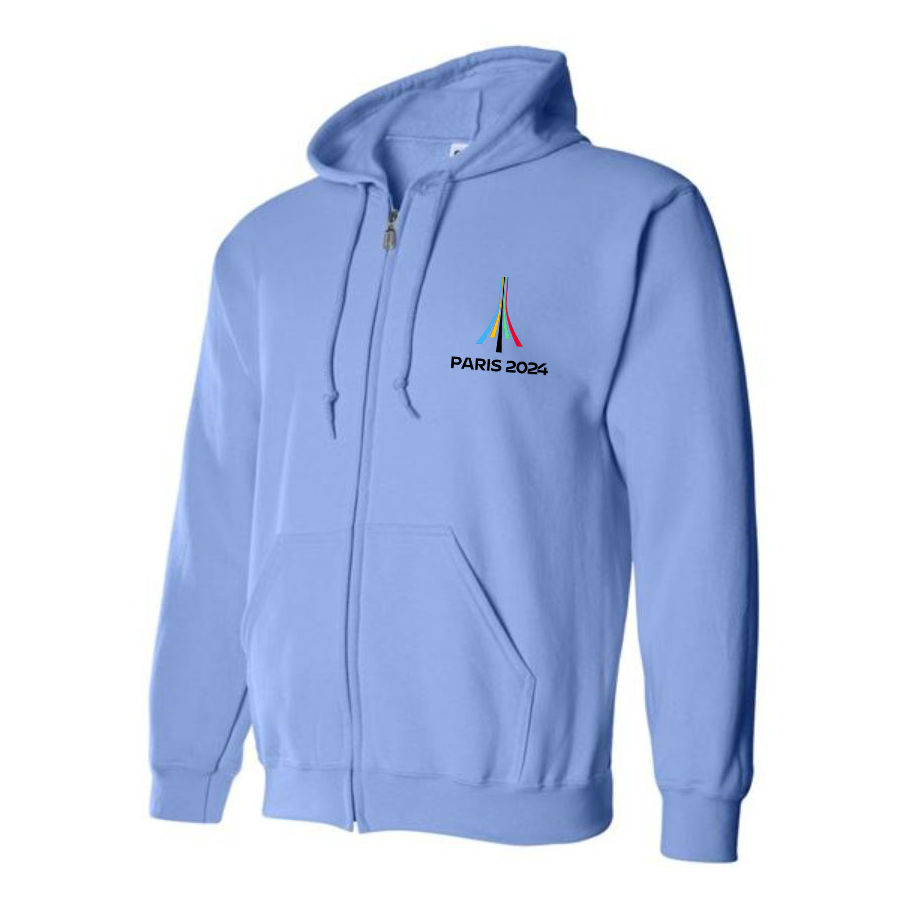 Men's Olympia Paris 2024 Zipper Hoodie