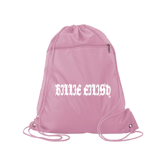 Billie Eilish Q-Tees  Polyester Cinchpack