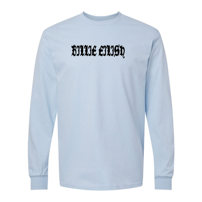 Men's Billie Eilish Gildan Heavy Cotton Long Sleeve T-Shirt