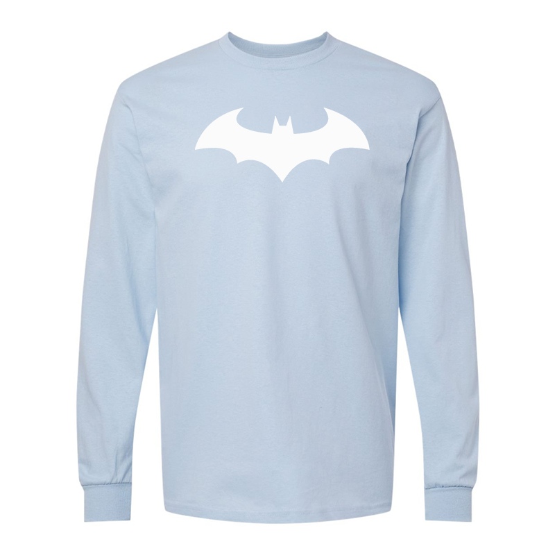 Men's Batman Gildan Heavy Cotton Long Sleeve T-Shirt