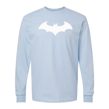 Men's Batman Gildan Heavy Cotton Long Sleeve T-Shirt