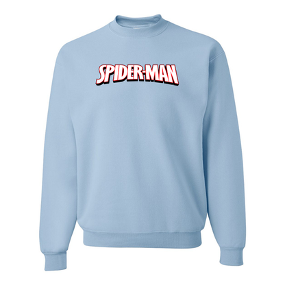 Men's Spider ManJERZEES NuBlend Crewneck Sweatshirt