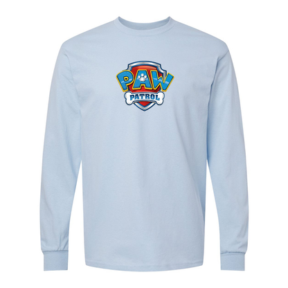 Men's Paw Patrol Gildan Heavy Cotton Long Sleeve T-Shirt