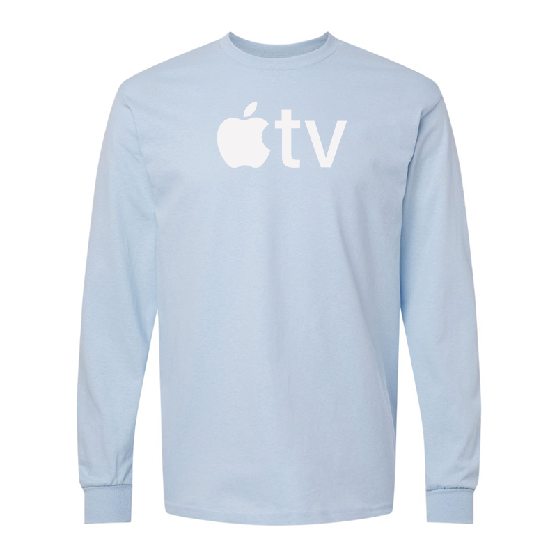 Men's Apple TV  Gildan Heavy Cotton Long Sleeve T-Shirt