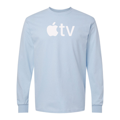 Men's Apple TV  Gildan Heavy Cotton Long Sleeve T-Shirt