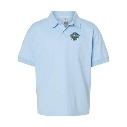 Youth's Paw Patrol  Gildan Dry Blend Jersey Polo