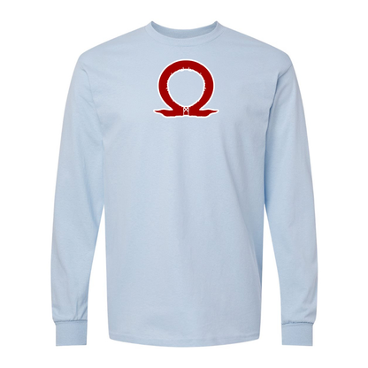 Men's God Of War Gildan Heavy Cotton Long Sleeve T-Shirt