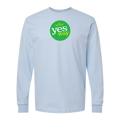 Men's Yes Way  Gildan Heavy Cotton Long Sleeve T-Shirt