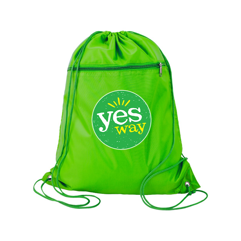 Yes Way  Q-Tees  Polyester Cinchpack