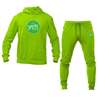Men's Yes Way  Hoodie and Joggers Set