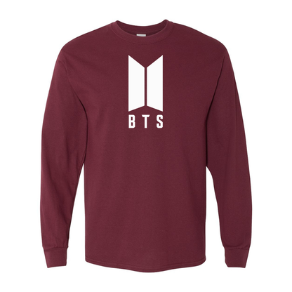 Men's BTS Gildan Heavy Cotton Long Sleeve T-Shirt