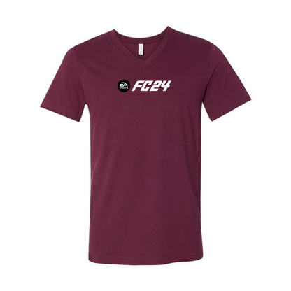 EA Sports FC 24 BELLA  CANVAS  Jersey V-Neck Tee