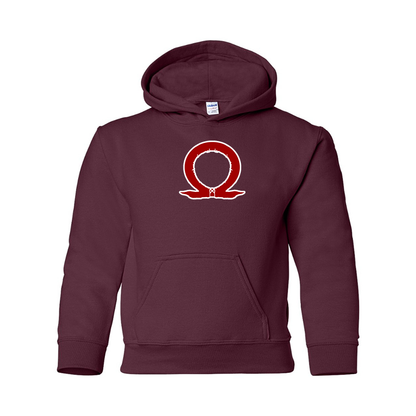 Youth's God Of War Gildan Heavy Blend Hooded Sweatshirt