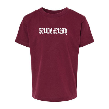 Billie Eilish BELLA  CANVAS Toddler Jersey Tee