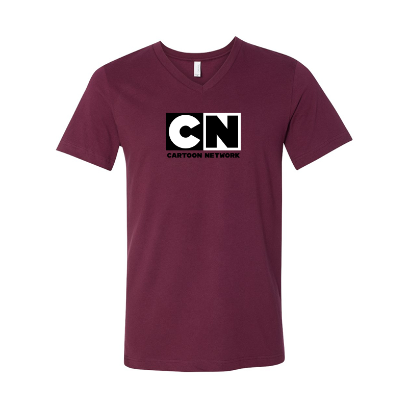 Cartoon Network BELLA  CANVAS  Jersey V-Neck Tee