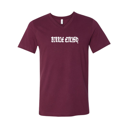 Billie Eilish BELLA  CANVAS  Jersey V-Neck Tee